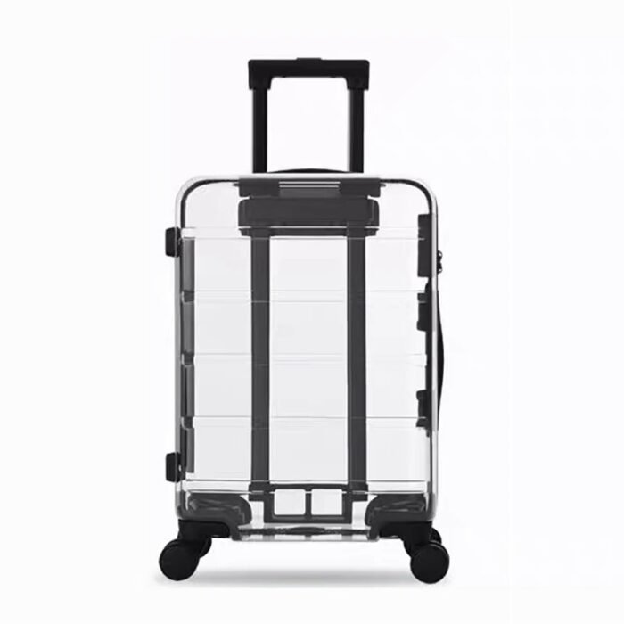 Valise-Transparente-de-Luxe-pour