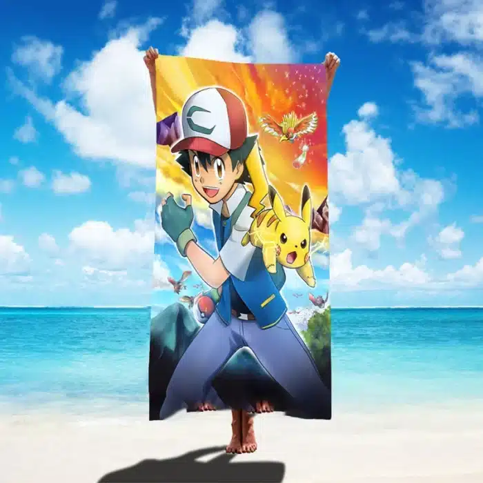 Serviette de plage pokemon 3