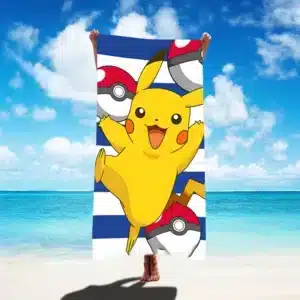 Serviette de plage pokemon 1