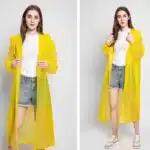 Poncho de pluie transparent 5
