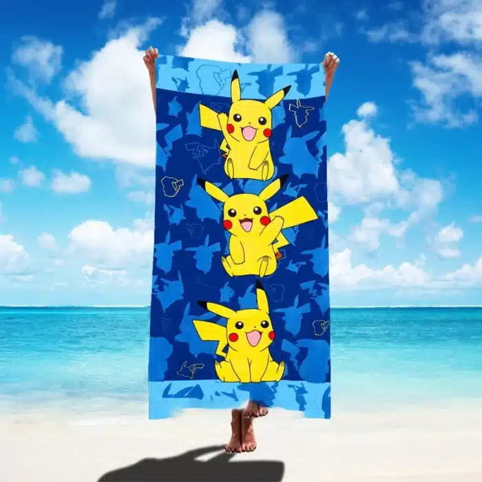 Serviette de plage pokemon 2