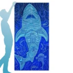 Sac serviette de plage 2 en 1 3