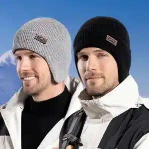 Bonnet cache oreille homme 1