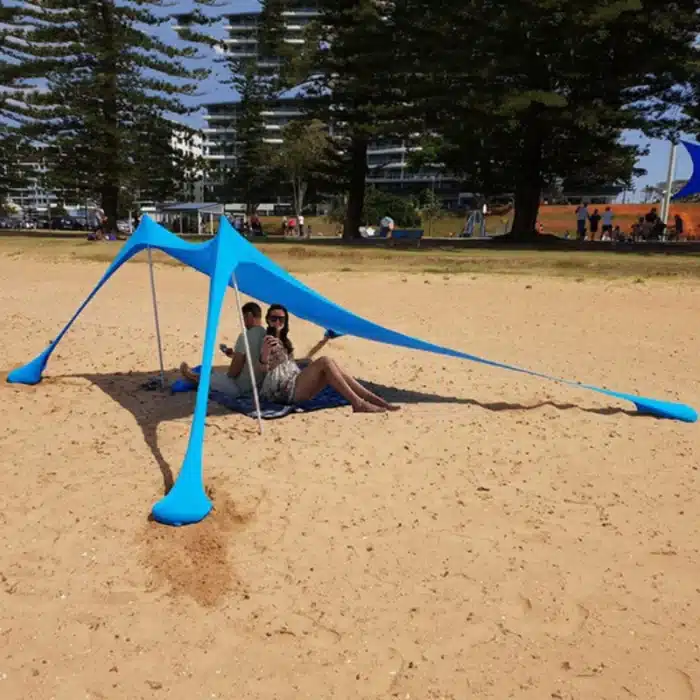 Abri de plage parasol 2