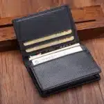 Porte carte bancaire en cuir 6