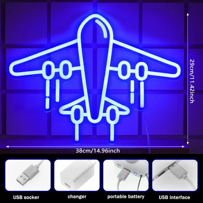 Neon avion 2