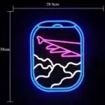 Neon fenetre avion 5